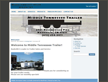 Tablet Screenshot of midtntrailer.com